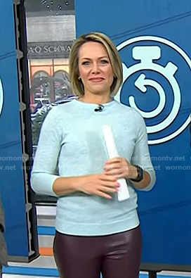 Dylan's light blue sweater on Today