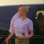 Erika’s green embellished pants on The Real Housewives of Beverly Hills