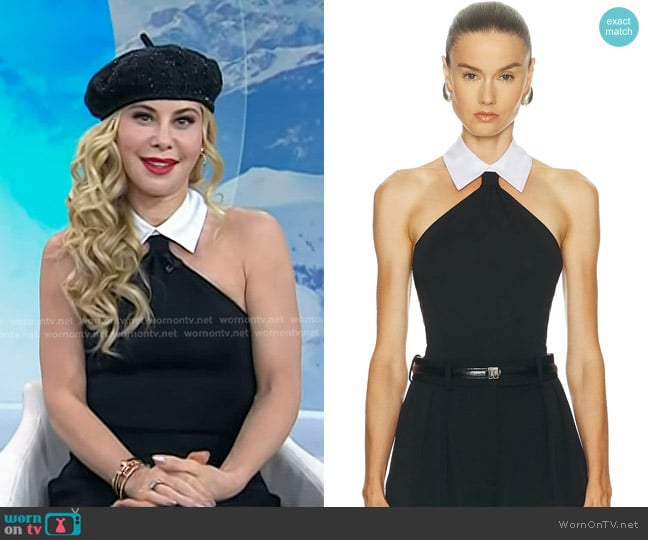 Fleur Du Mal Hannah Bodysuit worn by Tara Lipinski on Today
