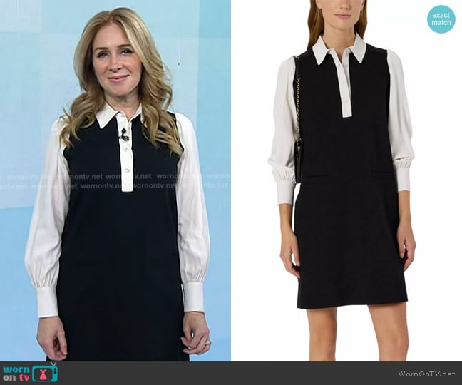 Gerard Darel Lola Dress worn by Rebecca Quick on Today