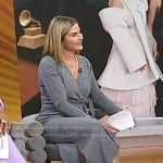 Jenna’s green buckled suede pumps on Today