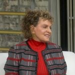 Roberta’s grey plaid jacket on Good Morning America