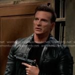 Jason’s black leather jacket on General Hospital