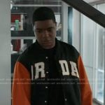 Harry’s black and orange varsity jacket on 9-1-1