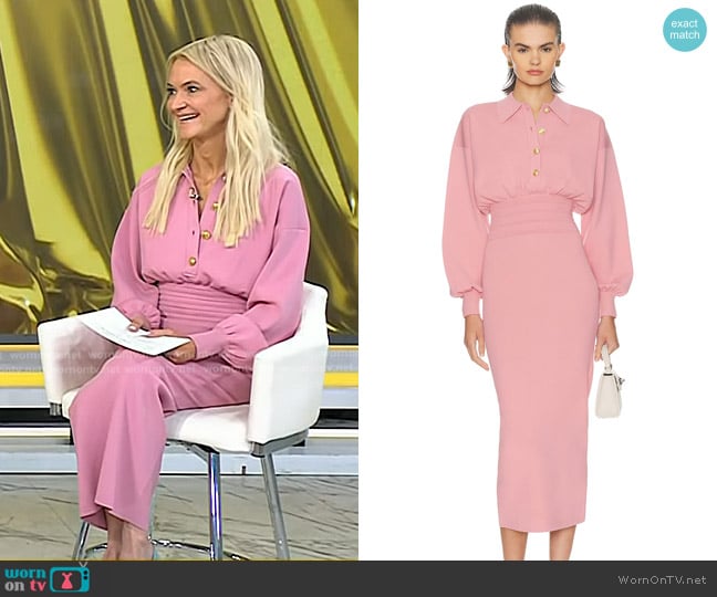 Helsa Hildie Polo Dress worn by Zanna Roberts Rassi on Today