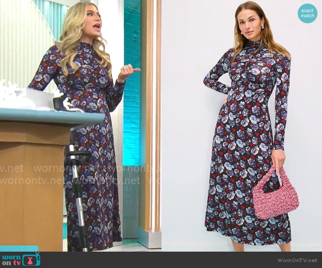 Hofmann Copenhagen Caroline Jersey Dress worn by Ashley Bellman on CBS Mornings