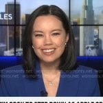 Jo Ling Kent’s blue blazer on CBS Mornings