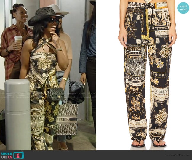Isabel Marant Etoile Fedora Pant worn by Keiarna Stewart on The Real Housewives of Potomac