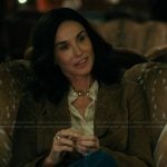 Cami’s brown suede blazer on Landman