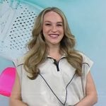 Jacqueline Andriacos’ piping vest on Today