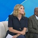 Jenna’s brown suede sandals on Today