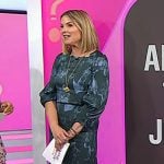 Jenna’s green buckled suede pumps on Today