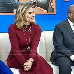 Jenna’s grey chain boots on Today