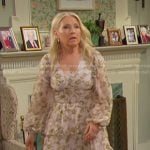 Jennifer’s floral print tiered dress on Days of our Lives