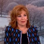 Joy’s argyle knit cardigan on The View