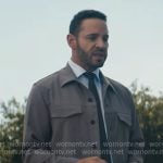 Karadec’s grey jacket on High Potential