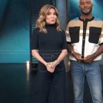 Kit’s denim jeans on Access Hollywood