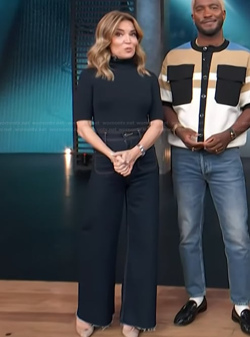 Kit’s denim jeans on Access Hollywood