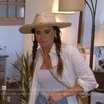 Kyle’s distressed denim shorts and sunglasses on The Real Housewives of Beverly Hills