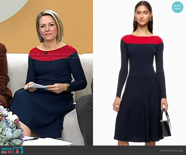 LAUREN Ralph Lauren Patney Dress worn by Dylan Dreyer on Today