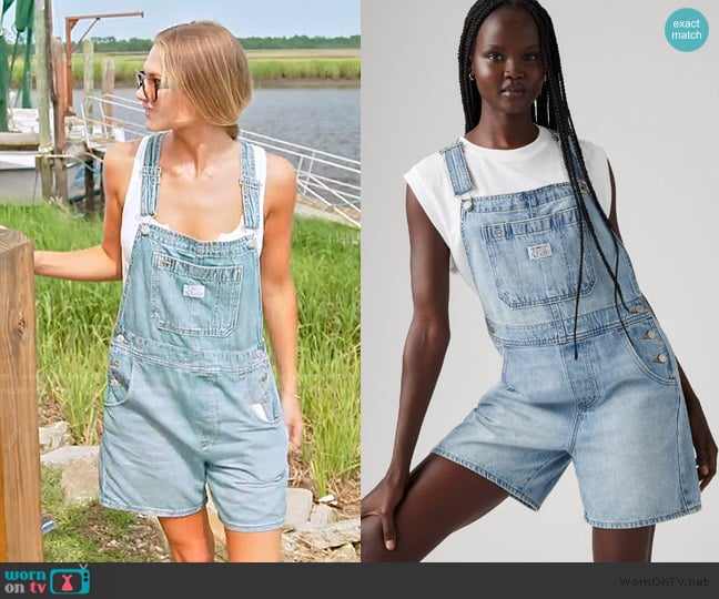 Levis Utility Shortalls worn by Charley Manley on Southern Charm