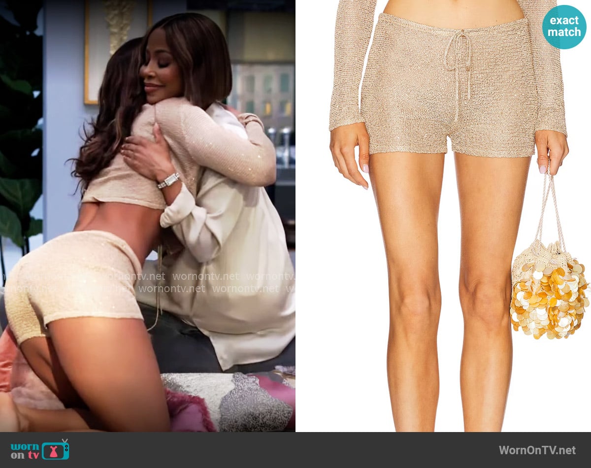 lovewave The Ebere Knit Short worn by Cheyenne Barnes (Jordan Coleman) on Tyler Perrys Sistas