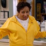 Lucretia’s yellow track hoodie on The Upshaws