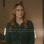 Maddie's green collared cardigan on 9-1-1