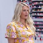 Madison’s floral print shirtdress on Southern Charm