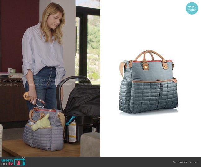 Maman Diaper Bag With Matching Changing Pad worn by Erica (Brit Morgan) on Greys Anatomy