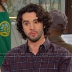 Mark’s brown plaid button down shirt on Days of our Lives