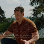 Martin’s brown striped knit shirt on 9-1-1