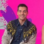 Matt Rogers’s fair isle cardigan on Today