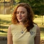 Max’s yellow muscle tank top on Stranger Things