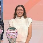 Melissa’a white turtleneck sweater on Today