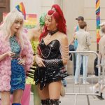 Mindy’s silver earrings on Emily in Paris