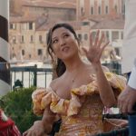 Mindy’s necklace and earring on Emily in Paris