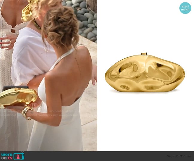 Newrogeng Acrylic Clutch Purse worn by Salley Carson on Southern Charm