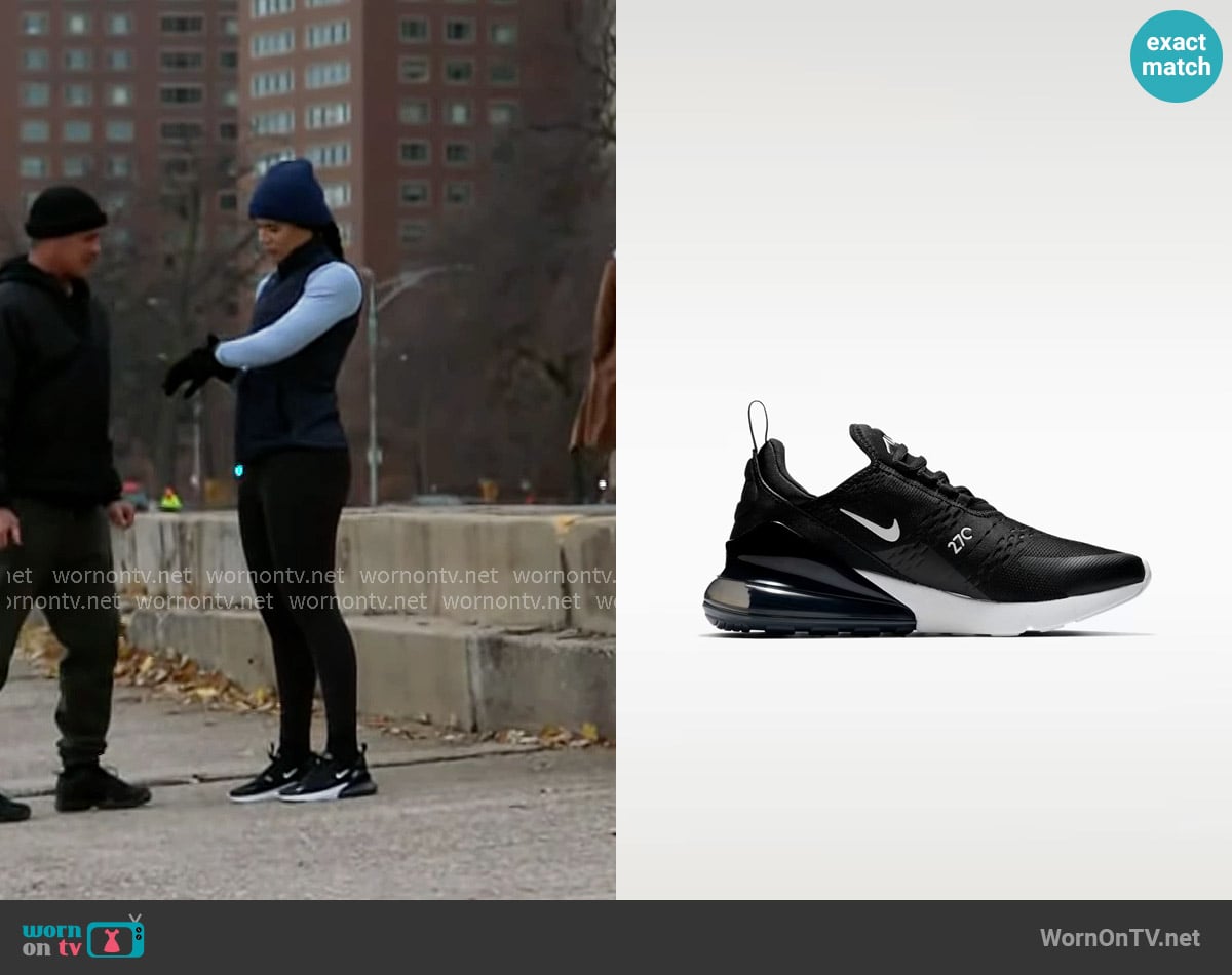 Nike Air Max 270 worn by Stella Kidd (Miranda Rae Mayo) on Chicago Fire