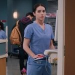 Jules’ orange sneakers on Greys Anatomy