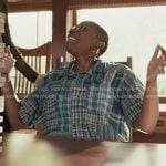 Hen’s blue patchwork plaid shirt on 9-1-1