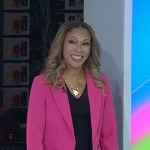 Kassandra Fleming Hayes’s pink blazer on Today