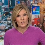 Kate’s pink sweater on NBC News Daily