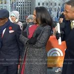 Laura’s plaid heel pumps on Today