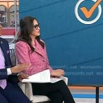 Savannah’s white slingback pumps on Today