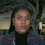 Priscilla Thompson’s blue plaid blazer on Today