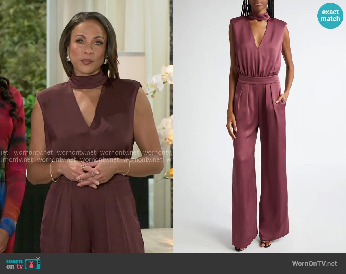 Ramy Brook Fate Jumpsuit worn by Nicole Dupree Richardson (Daphnee Duplaix) on Beyond the Gates