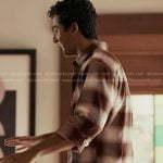 Ravi’s brown plaid shirt on 9-1-1