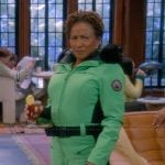 Regina’s green ski suit on The Upshaws