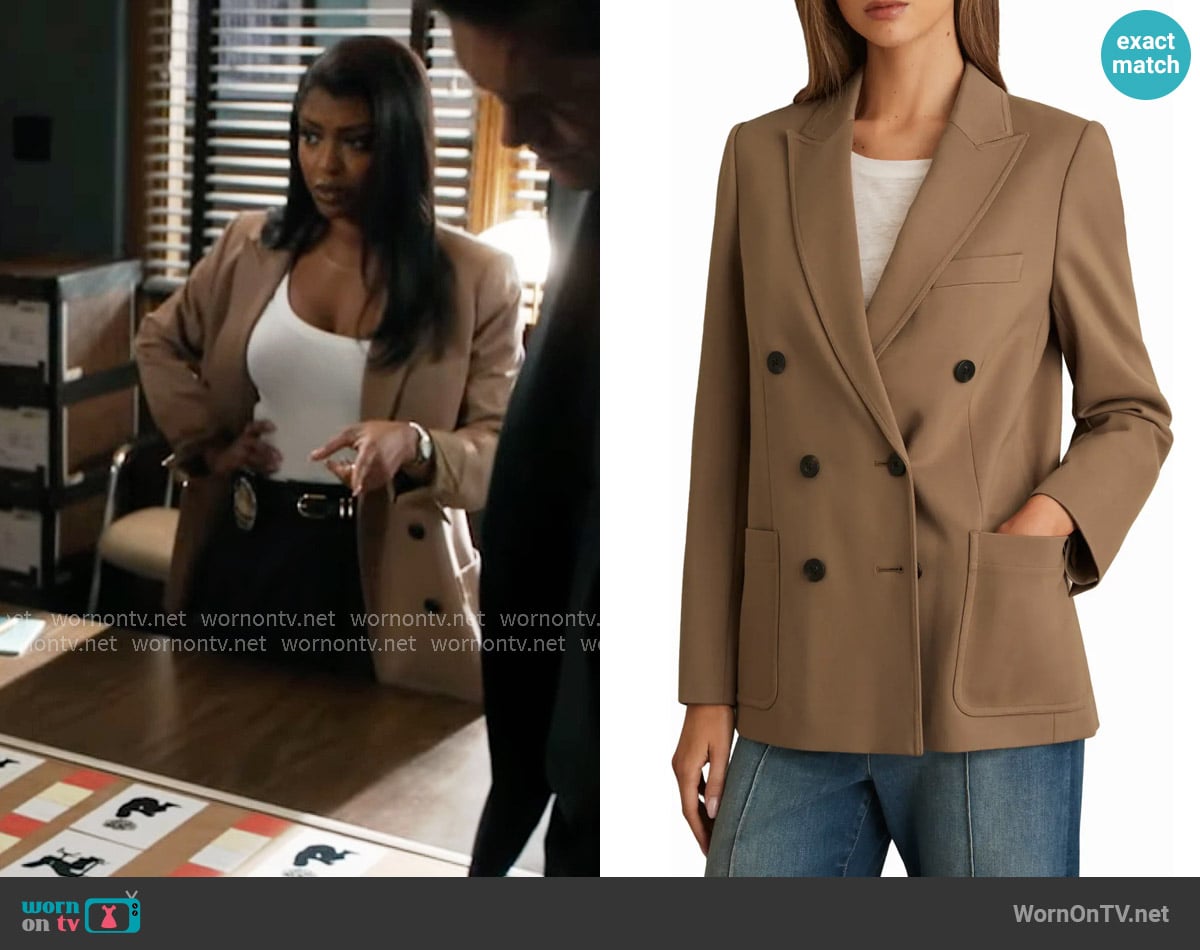 Reiss Heidi Double Breasted Blazer worn by Daphne (Javicia Leslie) on High Potential